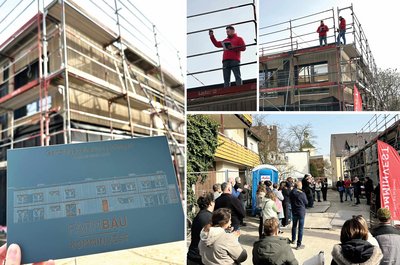Richtfest der Ganztagsbetreuung Köngen