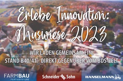 Erlebe Innovation: Muswiese 2023